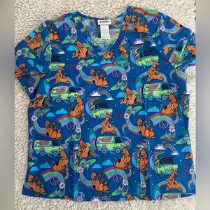 Scooby Doo Scrub Top